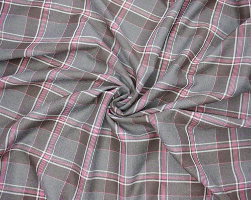 Tartan checked fabric material - tartan,