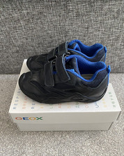 Geox Boy's Jr Wader Sneaker Navy/Royal, Size UK10/EU28