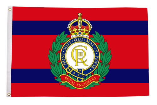 Royal engineers flag 5ft - x, 3ft