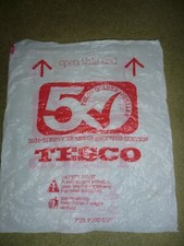 Vintage Tesco Plastic Bag