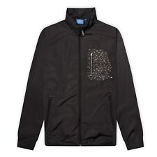 Adidas Adventure Windbreaker Jacket M Black Outdoor Retro Casual Coat