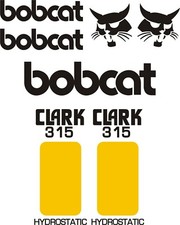 Bobcat Clark 315 skid loader