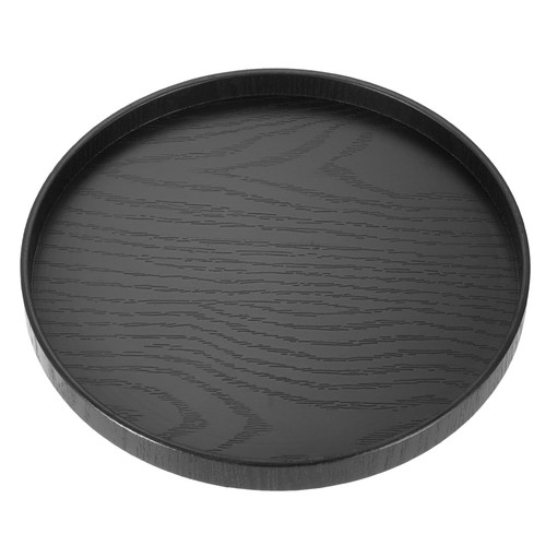 Round wood serving - round,