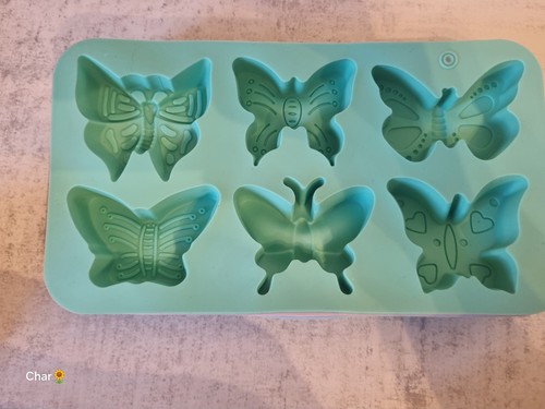Butterfly wax mould - butterfly, x3