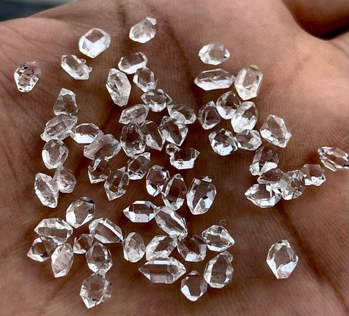 200 pcs herkimer diamond - herkimer,