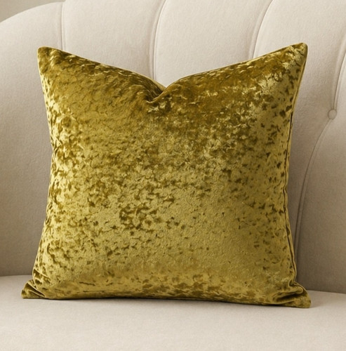 Luxury crushed velvet cushion - luxury,