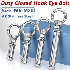 Heavy Duty Closed Hook Eye