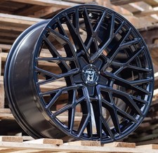 18" CITROEN BERLINGO 2018-2025 WOLFRACE71 VENOM GLOSS BLACK 8.5J ALLOYS X4