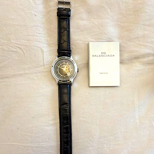 Balenciaga timepiece quartz - balenciaga,