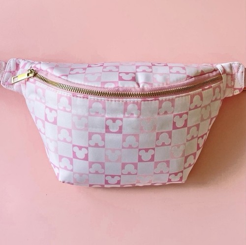 Pink checkered disney inspired - pink,