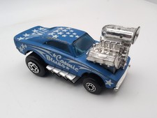 Vintage Matchbox SuperFast Cosmic Blues  1972 (103) Mustle Car Retro Toy Cars