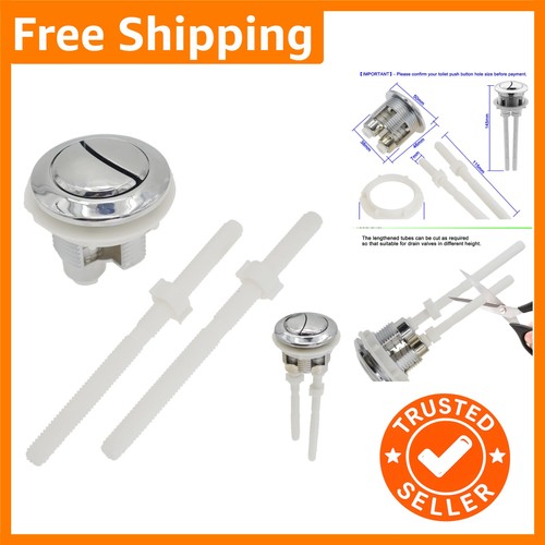 38mm chrome plated - 38mm, push