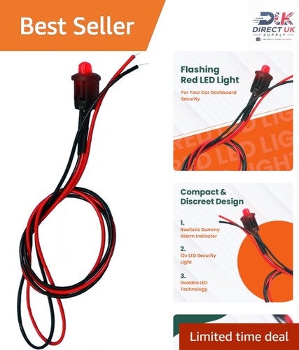 Flashing red led - led, dummy
