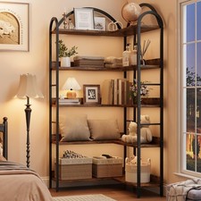 Arched Bookshelf Corner