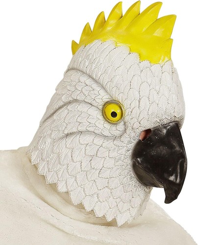 Cockatoo mask latex - cockatoo,