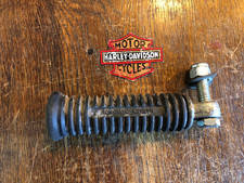 Harley-Davidson GENUINE HD FOOTPEG  GOOD USED WITH  MOUNTING BOLTS BOX7