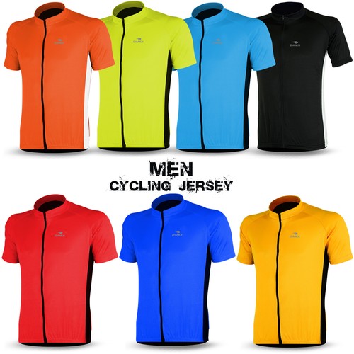 Mens cycling jersey - cycling, short