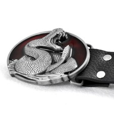 Fashion 3D Snake Metal