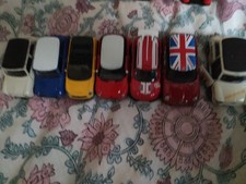 Set Of 7 Mini Cooper Hotwheels