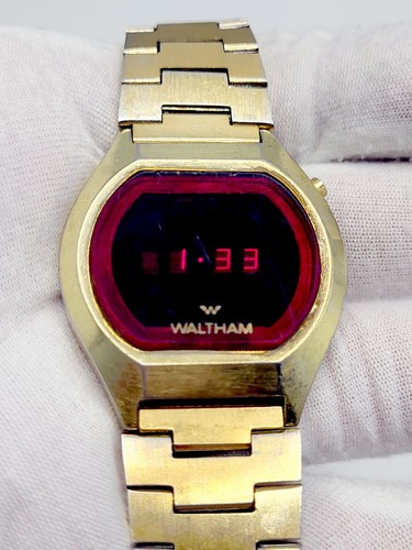 Vtg 1970s waltham - 1970s, red