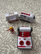 Brio Remote Control Travel Train Play Set 33510 Engine and Carriage for Ages 3+