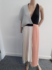 Reiss Zadie Pleated Asymmetric