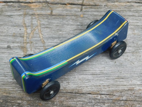 Pinewood derby racer - pinewood, boy