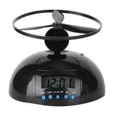 Alarm Clock Novelty Flying LCD