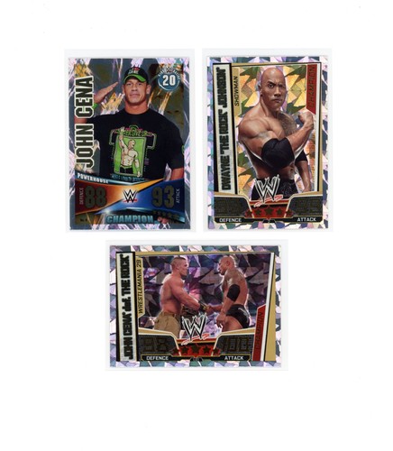 Topps wwe slam attax - slam, john