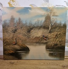 Oil On Canvas Painting