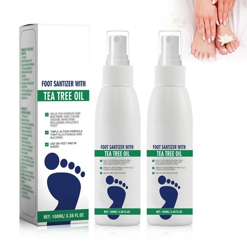2pcs tea tree oil - tea, foot