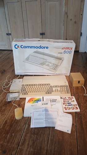 Amiga 500 computer - amiga,