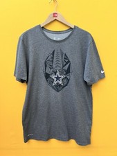 Nike Dallas Cowboys NFL American Football Soccer Dri Fit Tee T-shirt Mens Large
