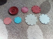 vintage 1960s multi & single point water heater diaphragms ascot, triton, others