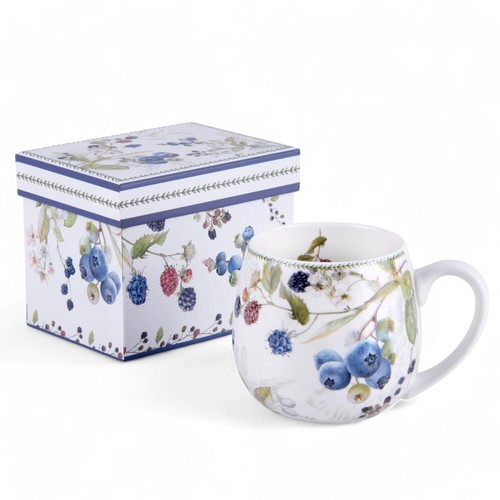 Wild berries bone - china, mug