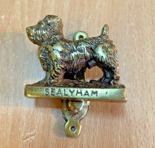 Vintage Brass Sealyham Terrier