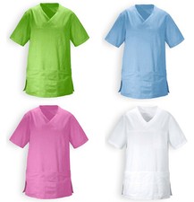 Unisex Tunic Nurses Scrub Top