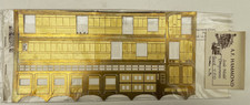 A F Hammond GWR L3 TPO etched brass coach kit sides 4mm Finescale OO/EM/P4