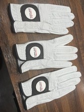 Kirkland Signature Golf Gloves Right Hand Sz Small White 3pk New No Packaging