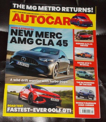 Autocar magazine 15th july - -,