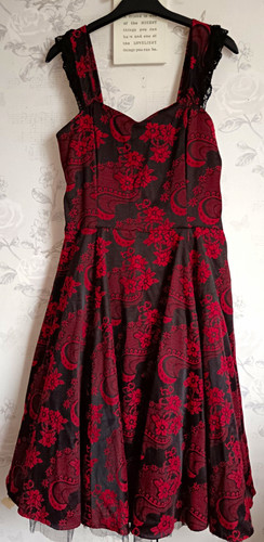 Hearts roses black red - hearts,