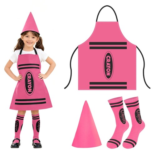 Crayon costume kids - costume, 3pcs,girls