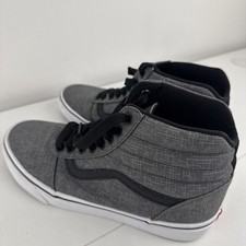 Light Grey & Black Hightop