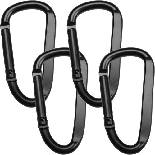 Pcs carabiner clip d shape - 4,