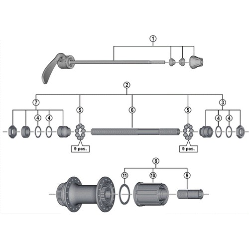 Shimano spares bicycle cycle - bicycle,