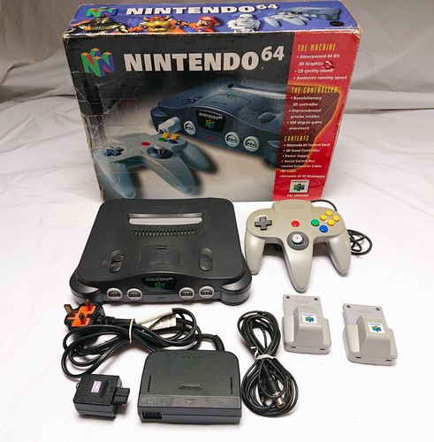 N64 nintendo console - n64, 64