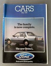 Ford Cars Brochure 1984 FA221/98 Fiesta Escort Orion Sierra Capri Granada