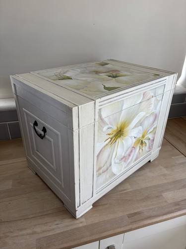 Vintage large wooden - vintage, trunk
