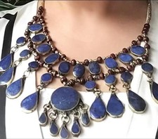Afghan Lapis Lazuli necklace