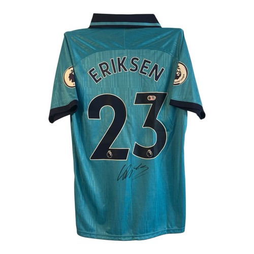 Christian eriksen signed shirt - eriksen,